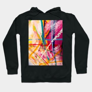 My Lines in an Abstract Movement - My Original Art Hoodie